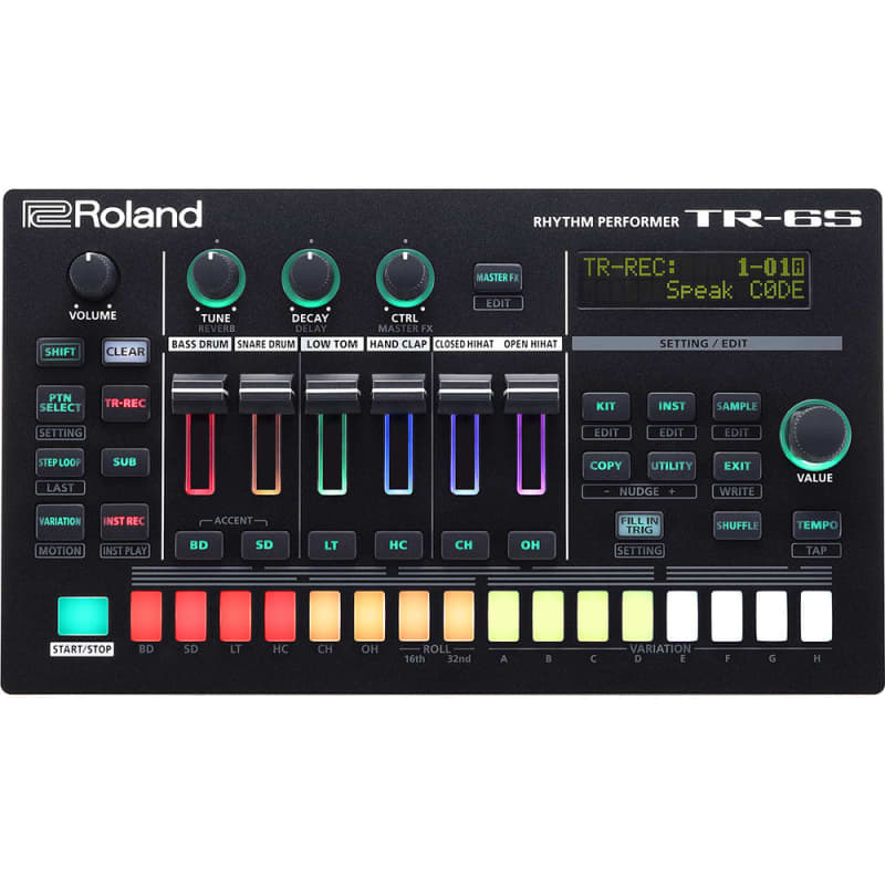 Roland TR6S - new Roland           Drum Machine