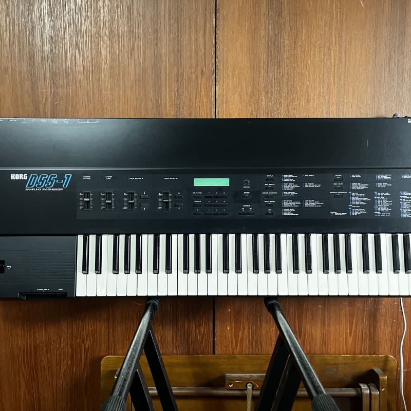 1980s Korg DSS-1 61-Key Digital Sampling Synthesizer Black - used Korg    Digital           Synth