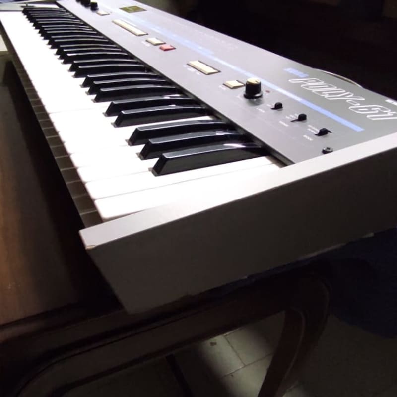1980s Korg Poly-61 Black - used Korg       Midi Keyboard