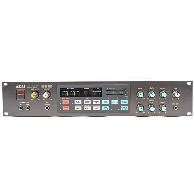 Akai S612 - used Akai  Vintage Synths Rackmount Digital     Sampler