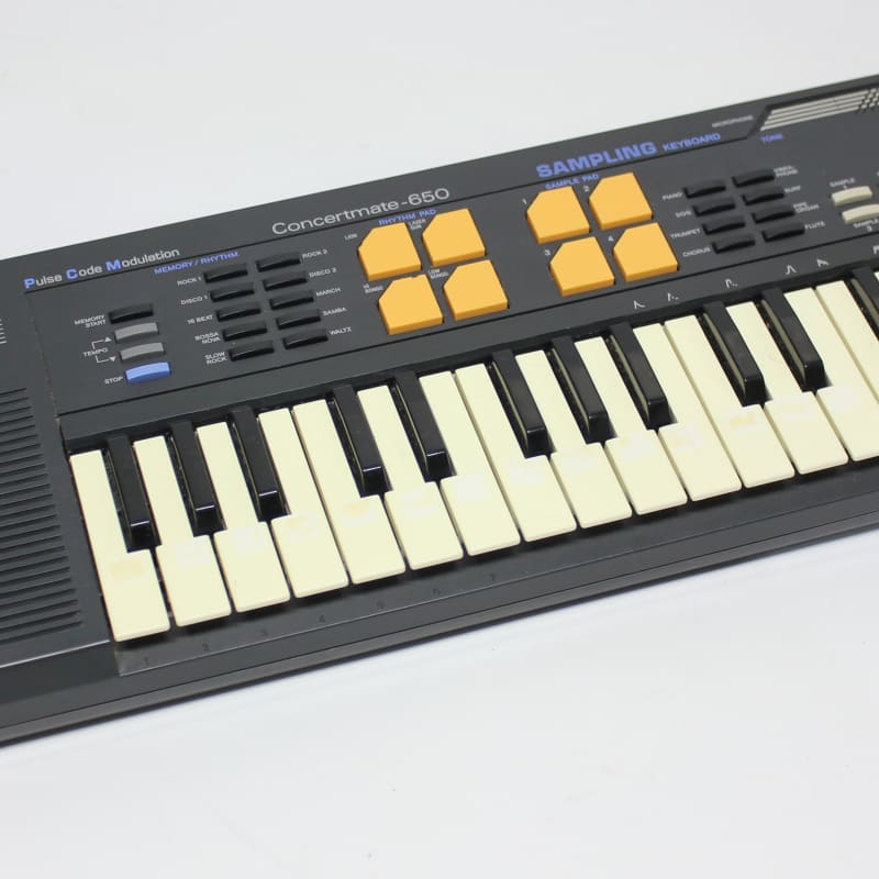 1980s Casio SK-5 32-Key Sampling Keyboard Black - used Casio  Vintage Synths            Keyboard