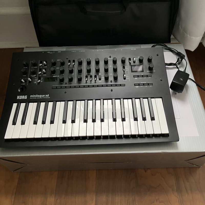 2019 - Present Korg Minilogue XD Black - Used Korg  Keyboard