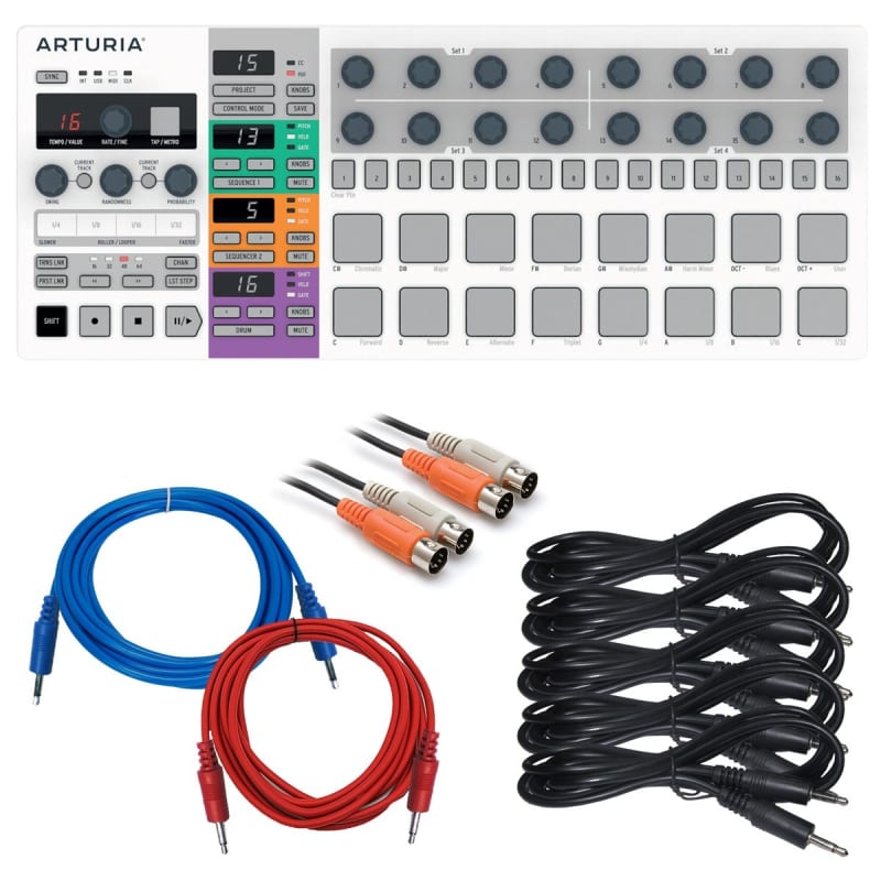 2017 Arturia BeatStep Pro White - new Arturia        MIDI Controllers  Sequencer