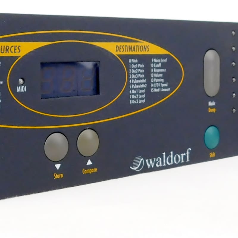 Waldorf Pulse A Waldorf Waldorf Pulse Analog Synthesizer Rack ... - Used Waldorf        Analog     Synth
