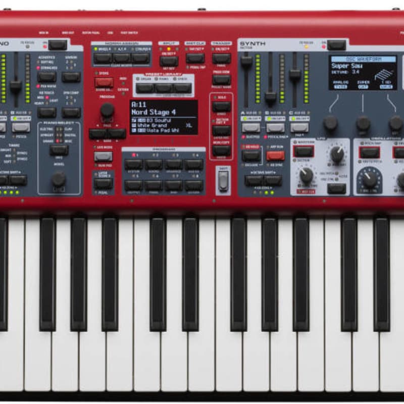 Nord AMS-NSTAGE4-HA73 Red - new Nord      Organ        Synthesizer