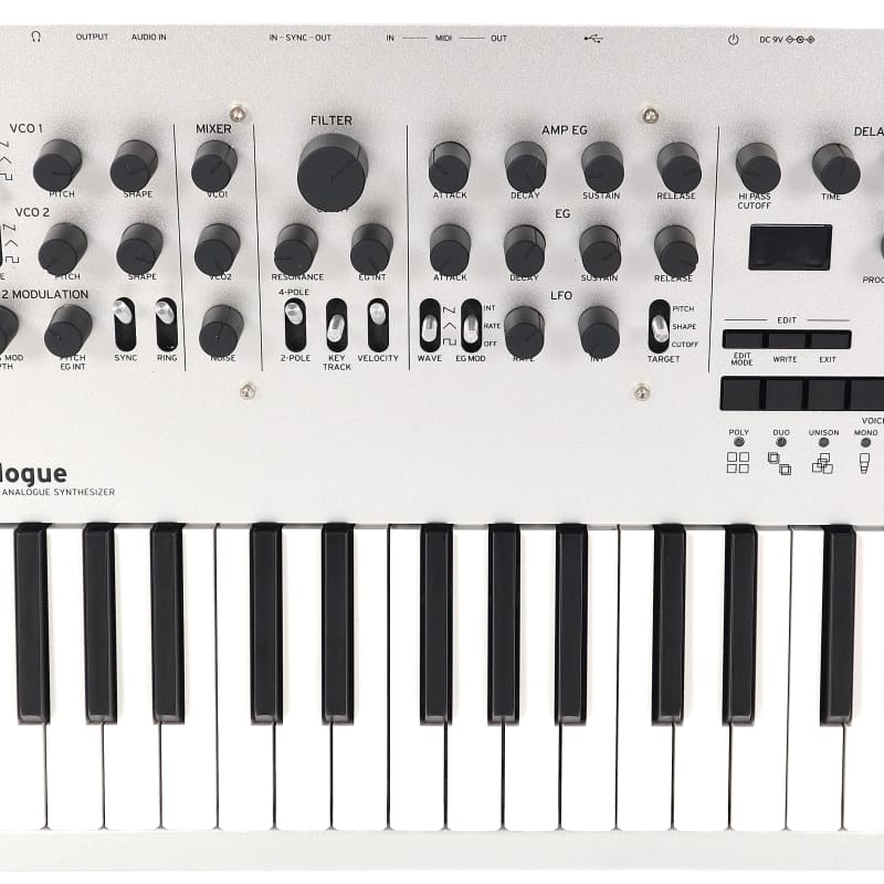 Korg Minilogue 37-Key Polyphonic Analogue Synth Keyboard Synth... - used Korg            Analog   Synth