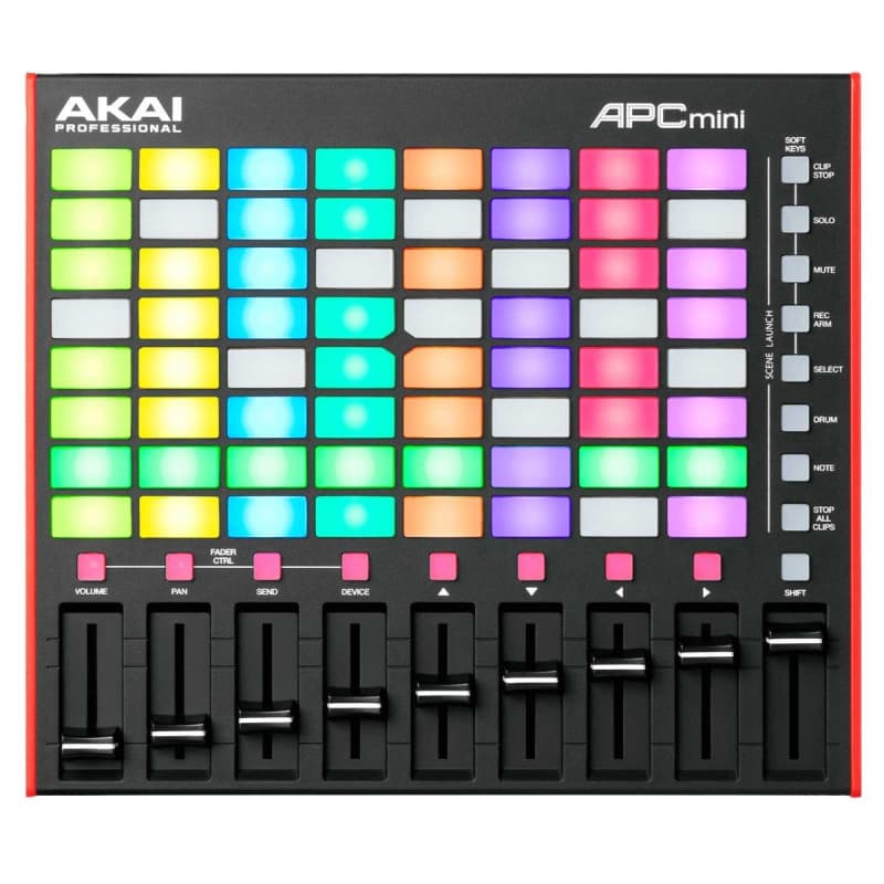 Akai Akai Professional APC Mini MK2 Ableton Clip Launch Pad Co... - new Akai        MIDI Controllers
