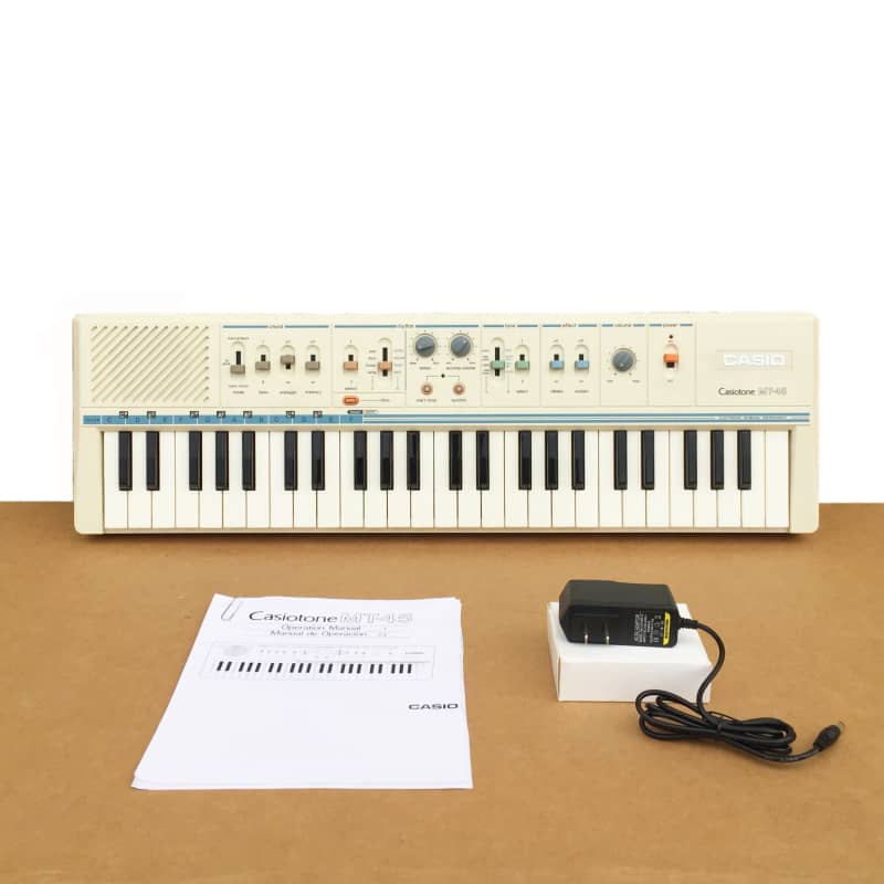 1980s Casio MT-45 Casiotone 49-Key Synthesizer White - Used Casio  Keyboard