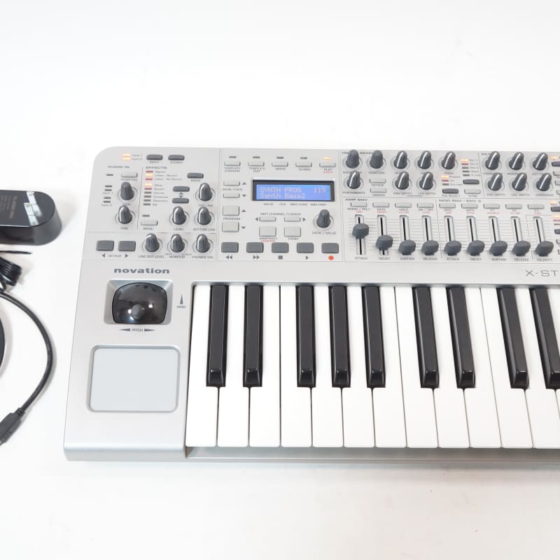 2004 Novation X-Station 25-Key 8-Voice Synthesizer with USB In... - Used Novation     Midi  USB Audio Interface Analog Controller    Synth