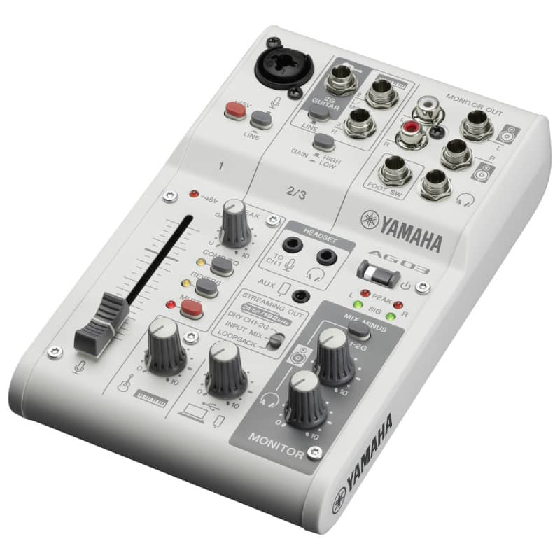 2023 Yamaha AG03 MK2 - New Yamaha       USB Audio Interface