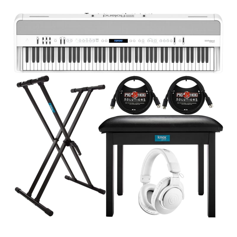 Roland Roland FP-90X 88-Key Digital Piano (White) w/Headphones... - new Roland            Digital Piano