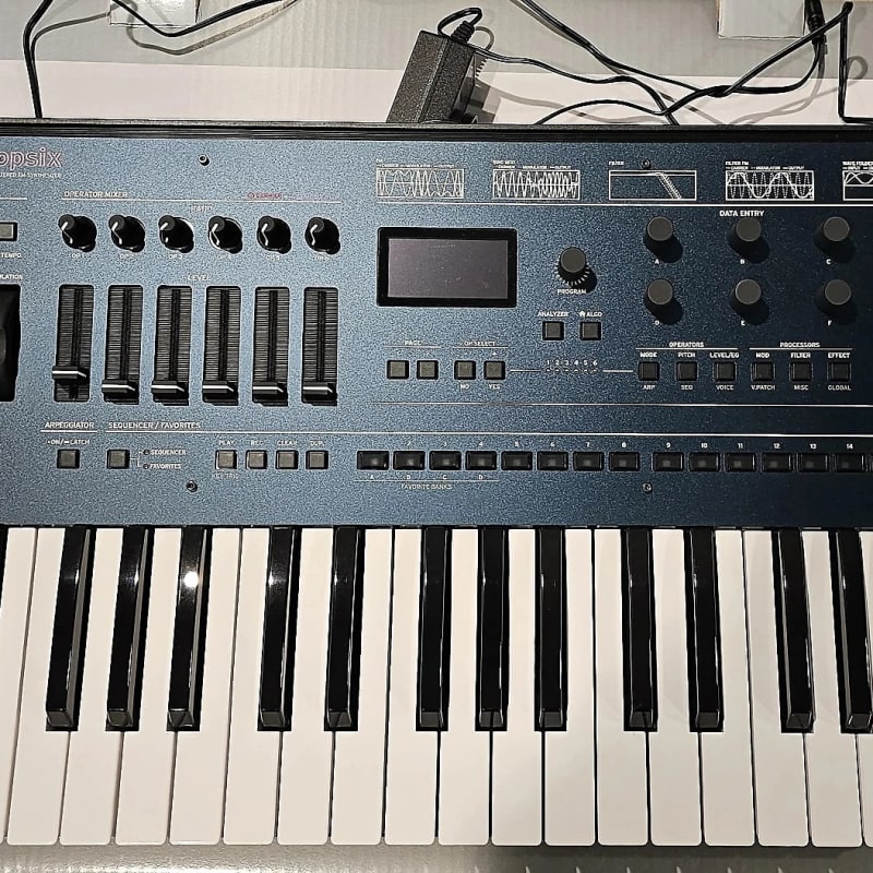 2020 - 2024 Korg Opsix 37-Key Altered FM Synthesizer Blue / Black - Used Korg             Synth