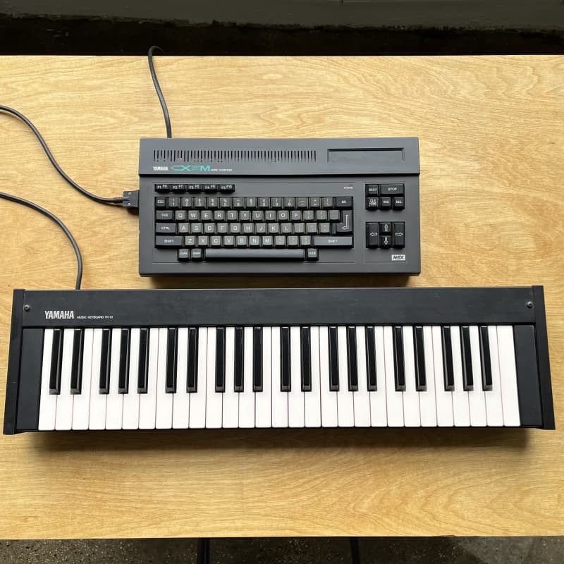 1980s Yamaha CX5M Black - Used Yamaha  Keyboard