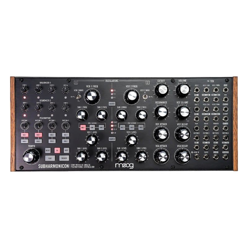2020 - Present Moog Subharmonicon Black - new Moog          Sequencer  Analog Modular  Synth
