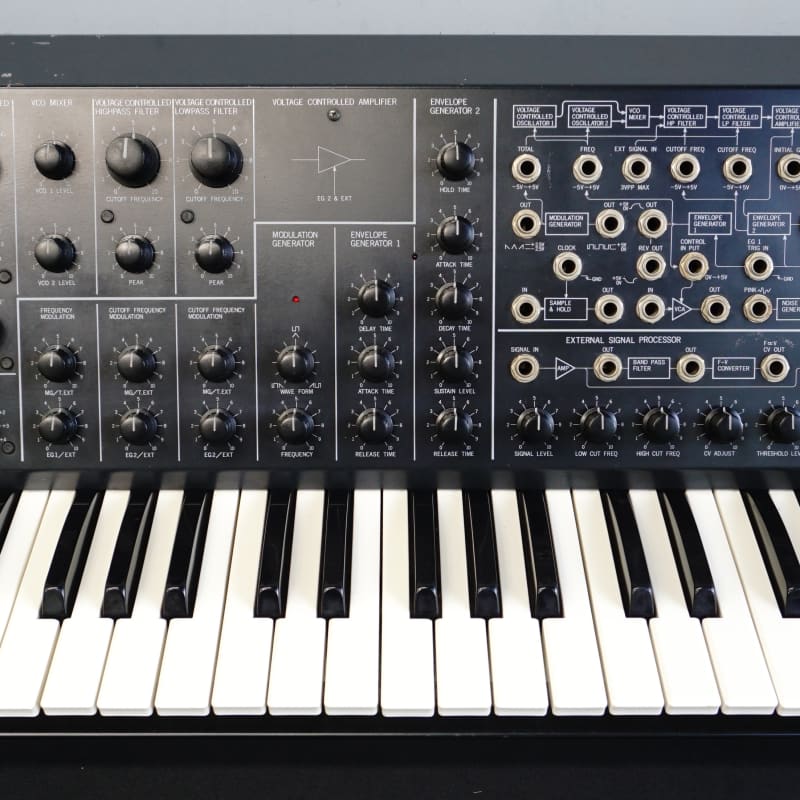 1970s / 1980's Korg MS-20 Black - used Korg  Monophonic            Synthesizer