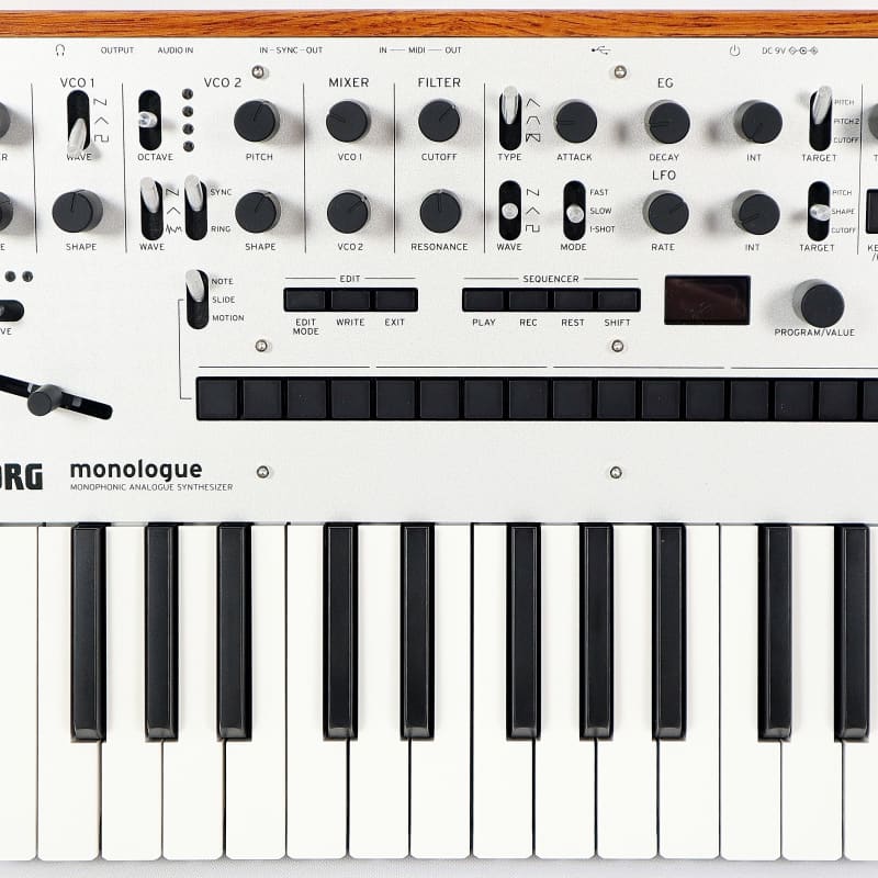 Korg Monologue 25-Key Monophonic Analogue Synth Keyboard Synth... - used Korg            Analog   Synth