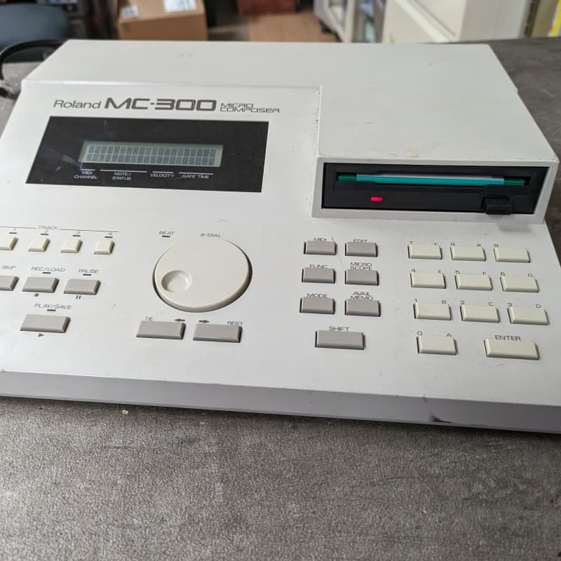 1980s Roland MC-300 - used Roland          Sequencer