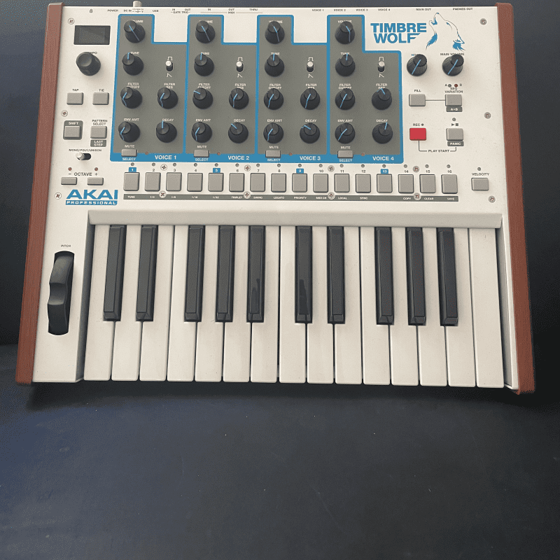 2010s Akai Timbre Wolf White - Used Akai        Analog   Sequencer  Synth