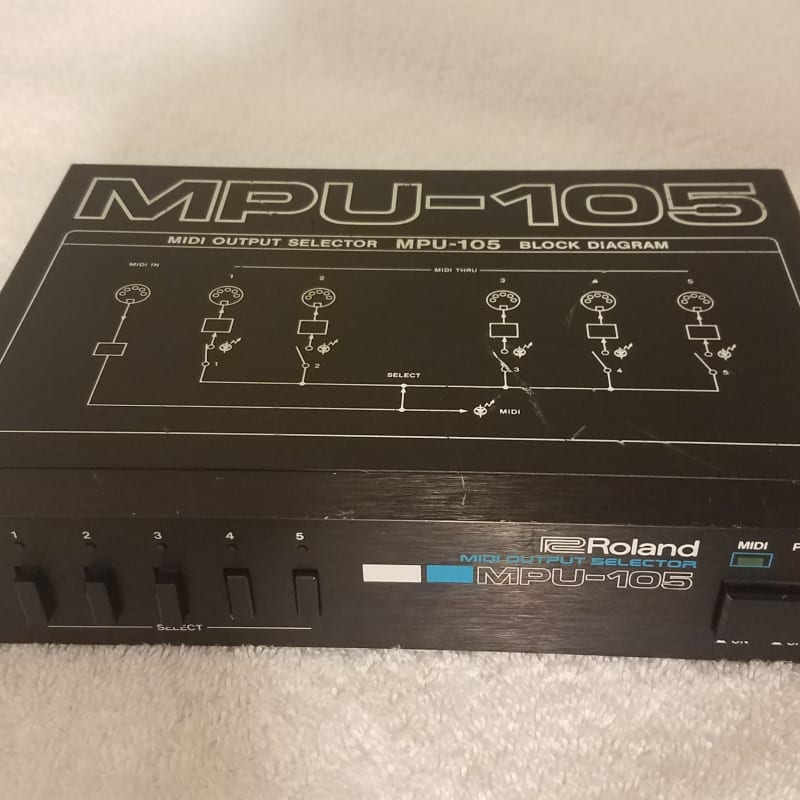 Roland MPU-105 - Used Roland     Midi