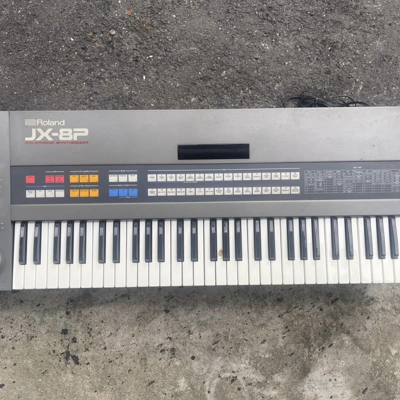 Roland JX-8P 61-Key Polyphonic Synthesizer - used Roland  Vintage Synths          Analog   Synth