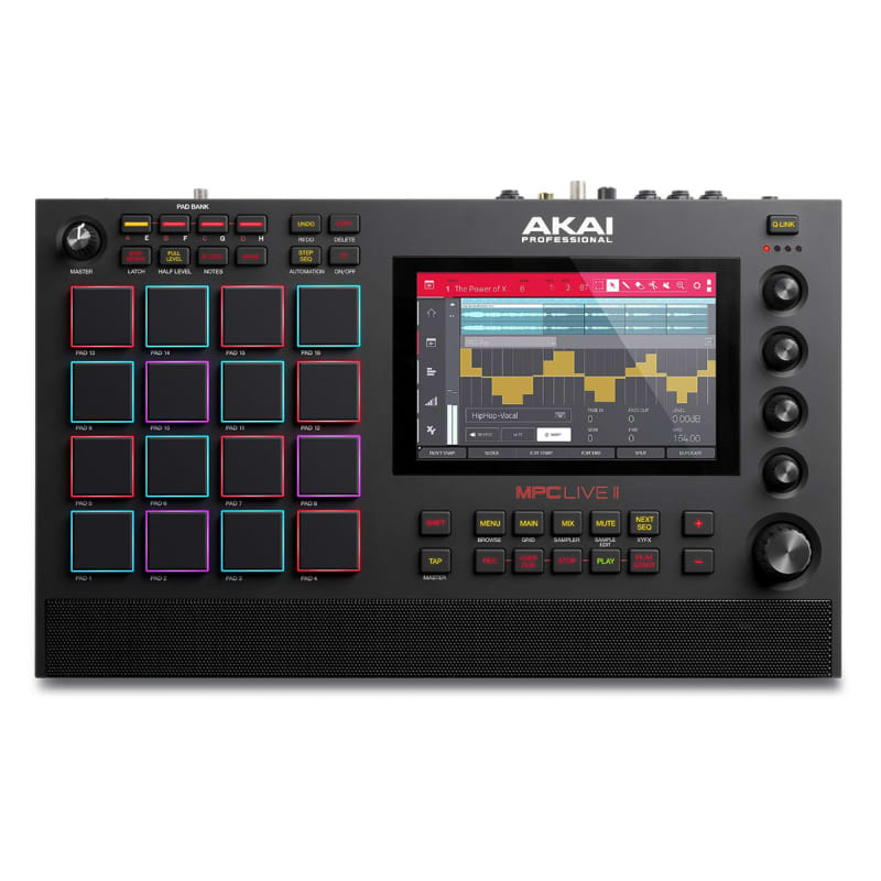 Akai Professional MPC Live II Standalone Sampler and Sequencer - New Akai           Sequencer Sampler