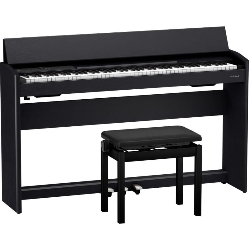 Roland F701-CB 88-Key Compact Upright Style Digital Piano w/ B... - New Roland Piano