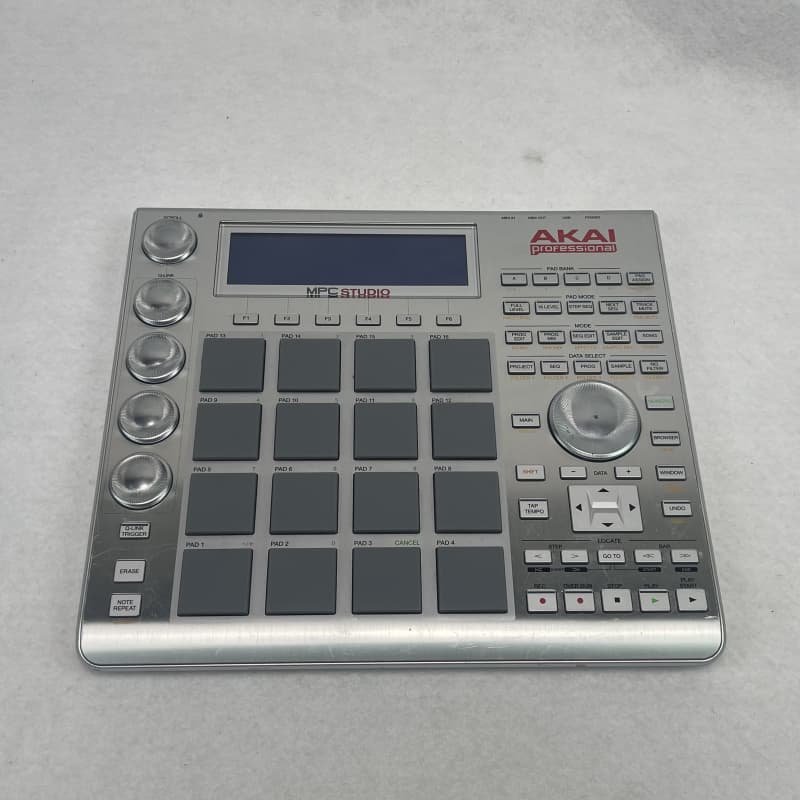 2012 - 2019 Akai MPC Studio Music Production Controller V1 Grey - used Akai MPC       MIDI Controllers Sampler