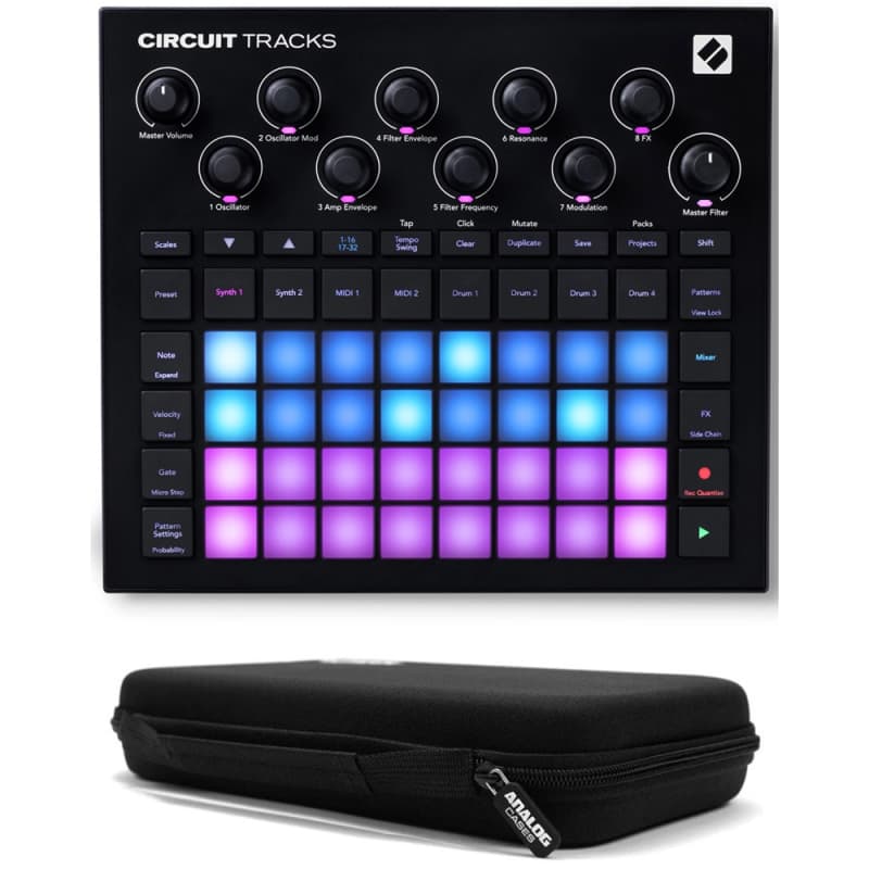 Novation CIRCUIT-TRACKS - new Novation   Grooveboxes       Sequencer     Synth