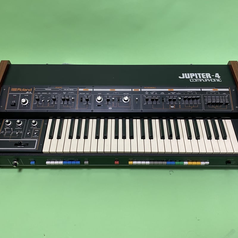 1978 - 1982 Roland Jupiter 4 49-Key Synthesizer Black - used Roland       Midi