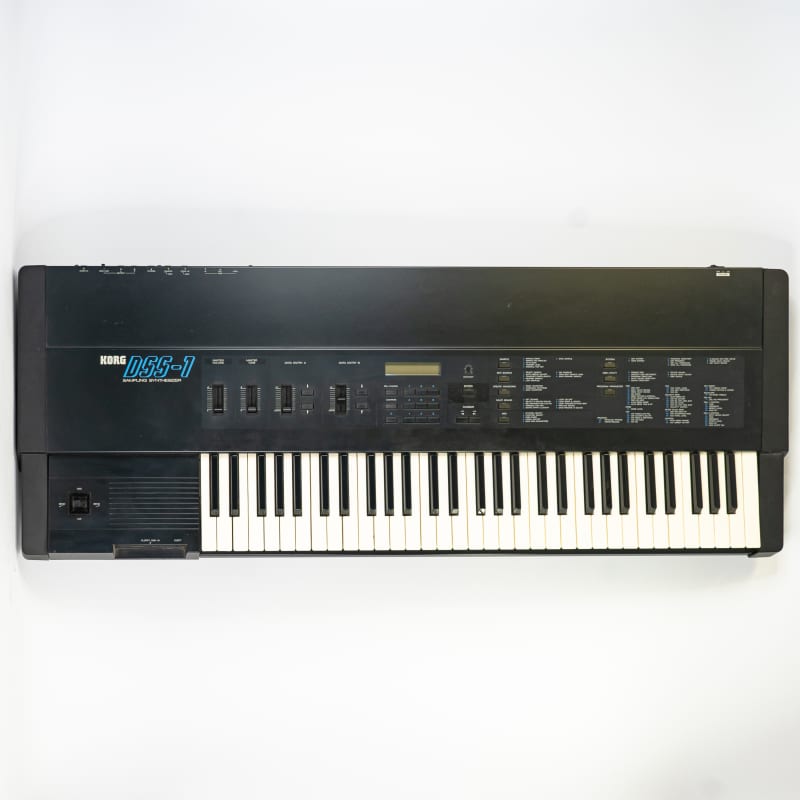 1986 Korg DSS-1 Black - used Korg  Vintage Synths  Digital          Keyboard Synth