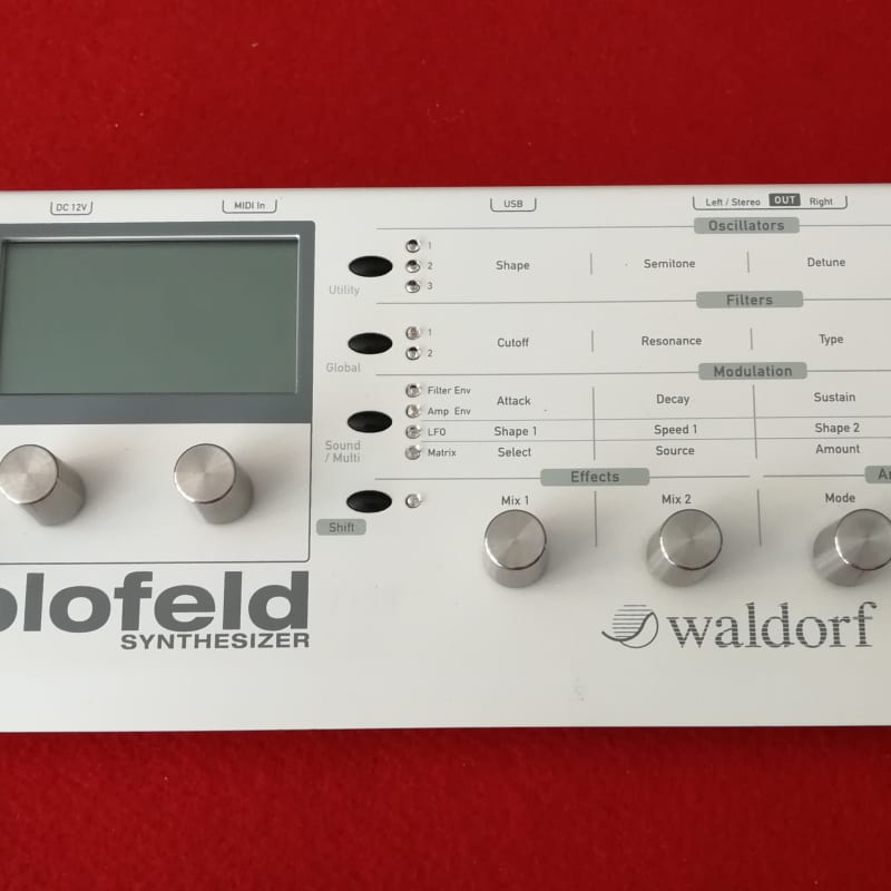 Waldorf Blofeld White - used Waldorf               Synth