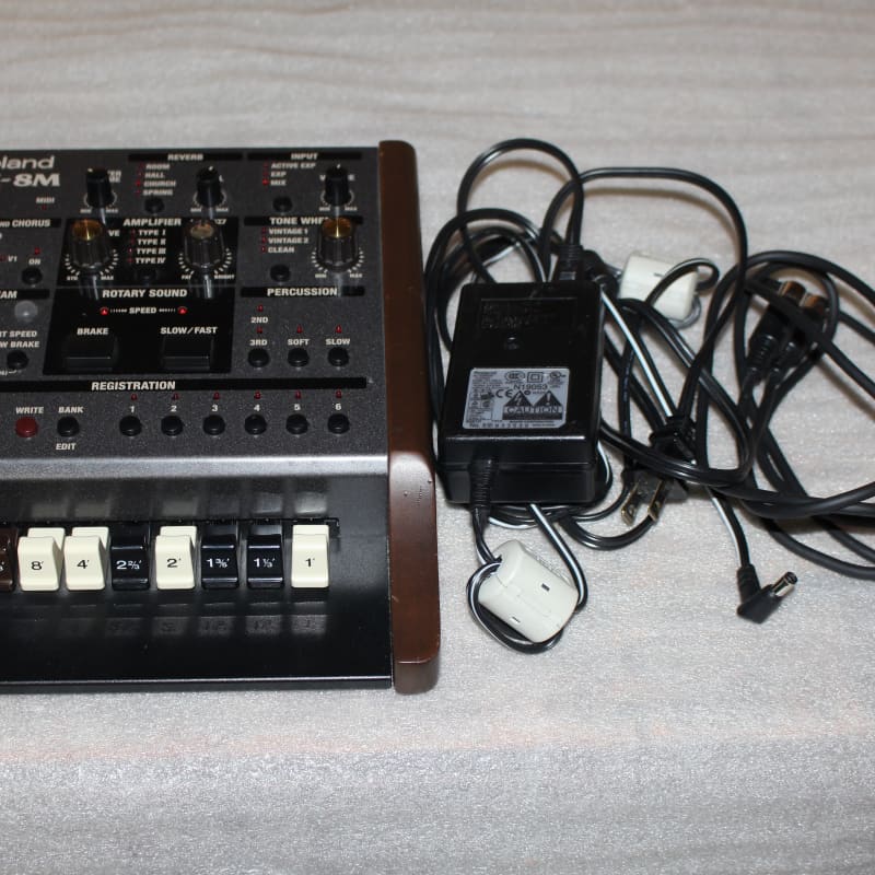 2000s Roland VK-8M Organ Sound Module Black - Used Roland     Midi