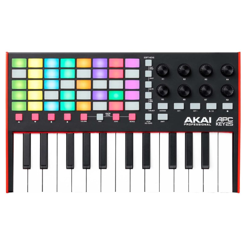Akai Akai Professional APC Key 25 MK2 25-Key 40-Pad Ableton MI... - new Akai        MIDI Controllers      Keyboard