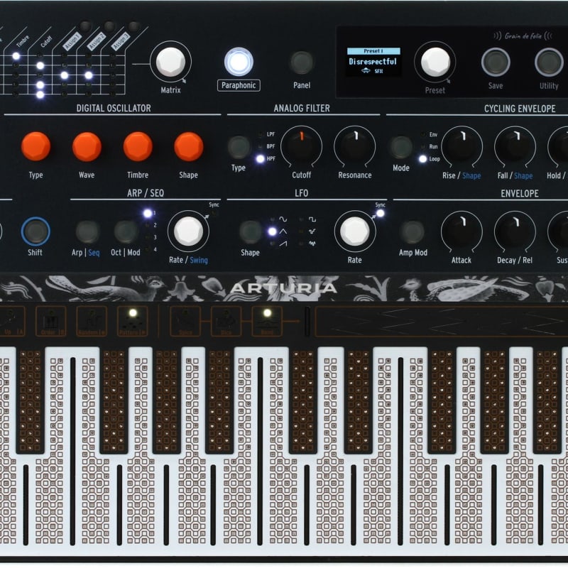 2019 Arturia 570101 - new Arturia    Digital        Analog  Keyboard Synth