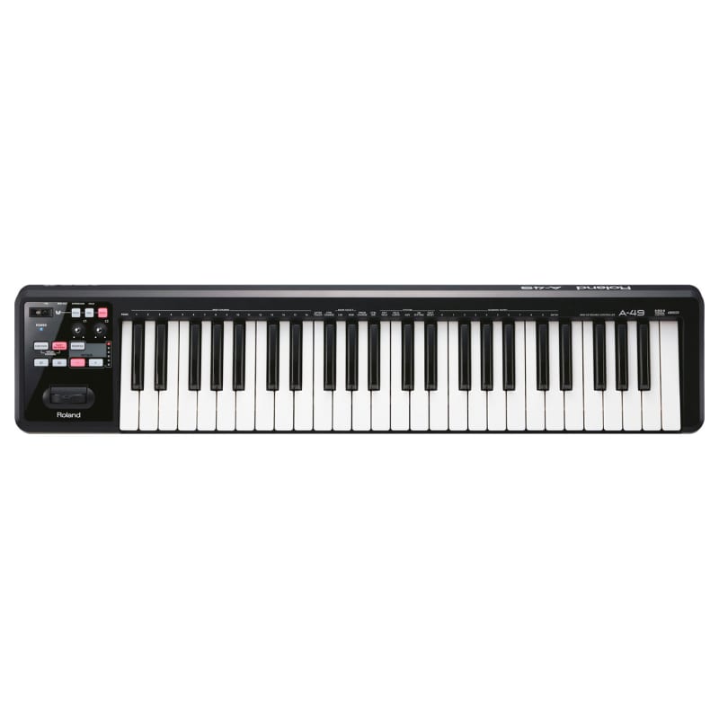 Roland A-49 MIDI Keyboard Controller - Black Black - new Roland        MIDI Controllers      Keyboard