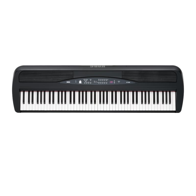 Korg SP280BK 88 Key Digital Piano Black - new Korg       Digital Piano