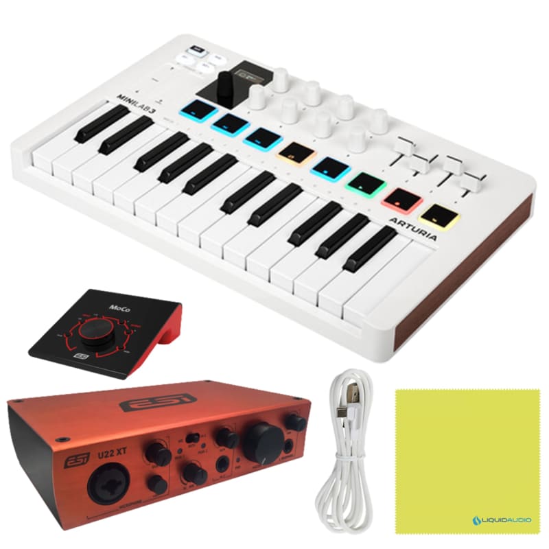 Arturia MINILAB 3 + ESI CREATOR - used Arturia        MIDI Controllers      Keyboard