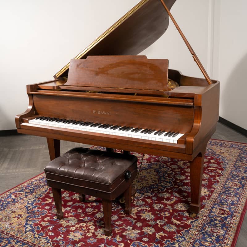 Kawai 5'10" KG-2 Grand Piano | Satin Walnut - used Kawai       Digital Piano