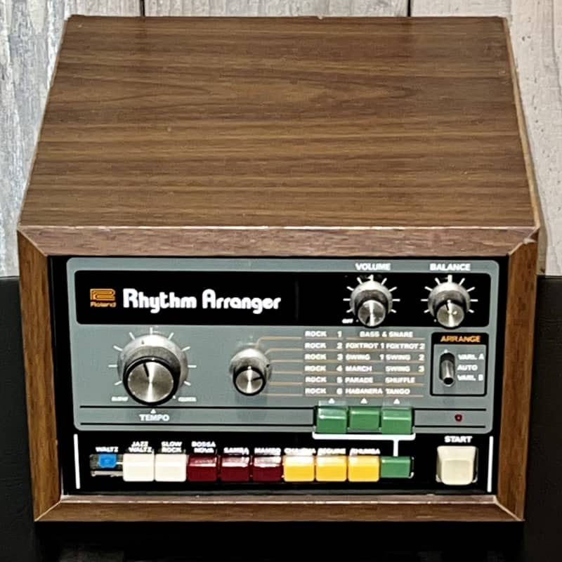 1970s Roland TR-66 Rhythm Arranger Wood - used Roland           Drum Machine