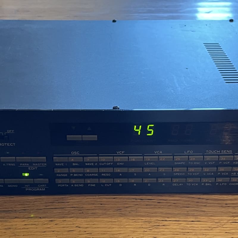 80s Kawai K3m rackmount black - used Kawai    Digital        Analog   Synth