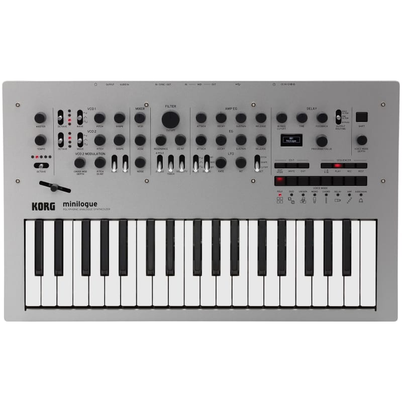 Korg Minilogue Analog Polyphonic Synthesizer - New Korg        Analog     Synth