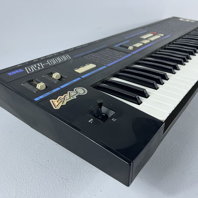 1980s Korg DW-6000 Black - used Korg    Digital           Synth