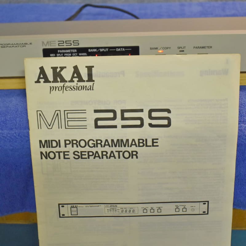 Akai ME 25 s Midi Note Separator - Stand alone unit - Re-Cap... - Used Akai     Midi