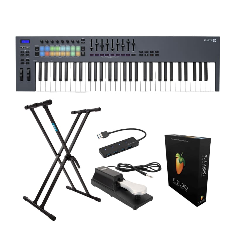 Novation Novation FLkey 61-Key MIDI Keyboard Controller with ... - new Novation        MIDI Controllers      Keyboard