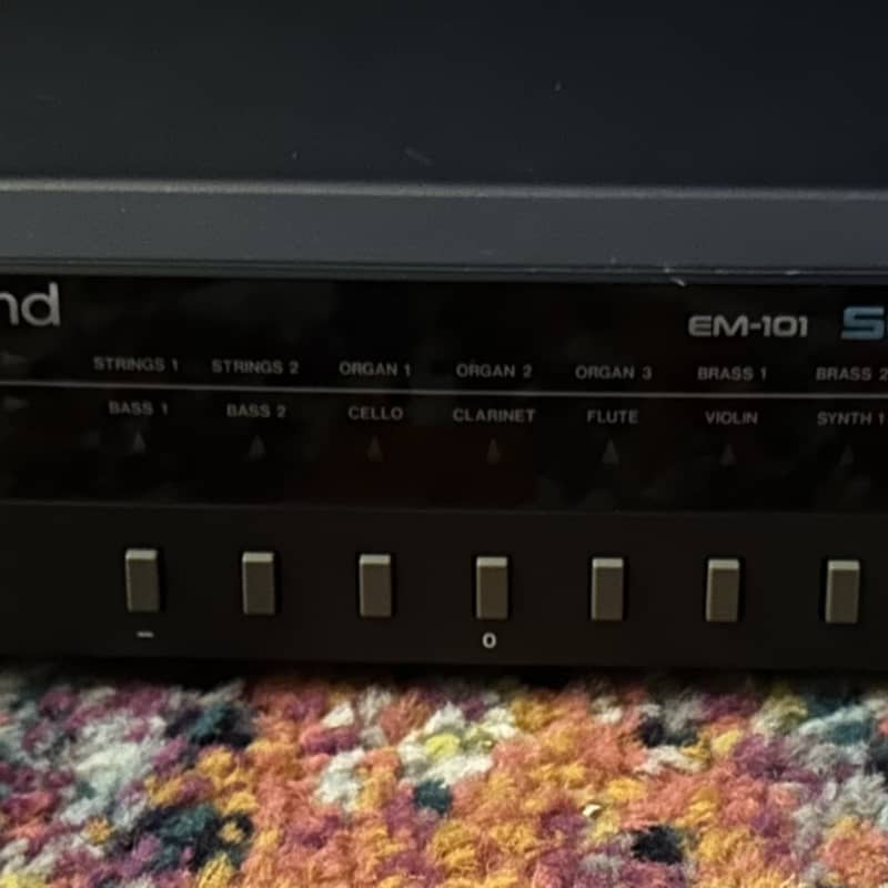 1985 - 1986 Roland EM-101 Sound Plus Analog Synthesizer Module... - Used Roland  Keyboard    Vintage  Analog     Synth