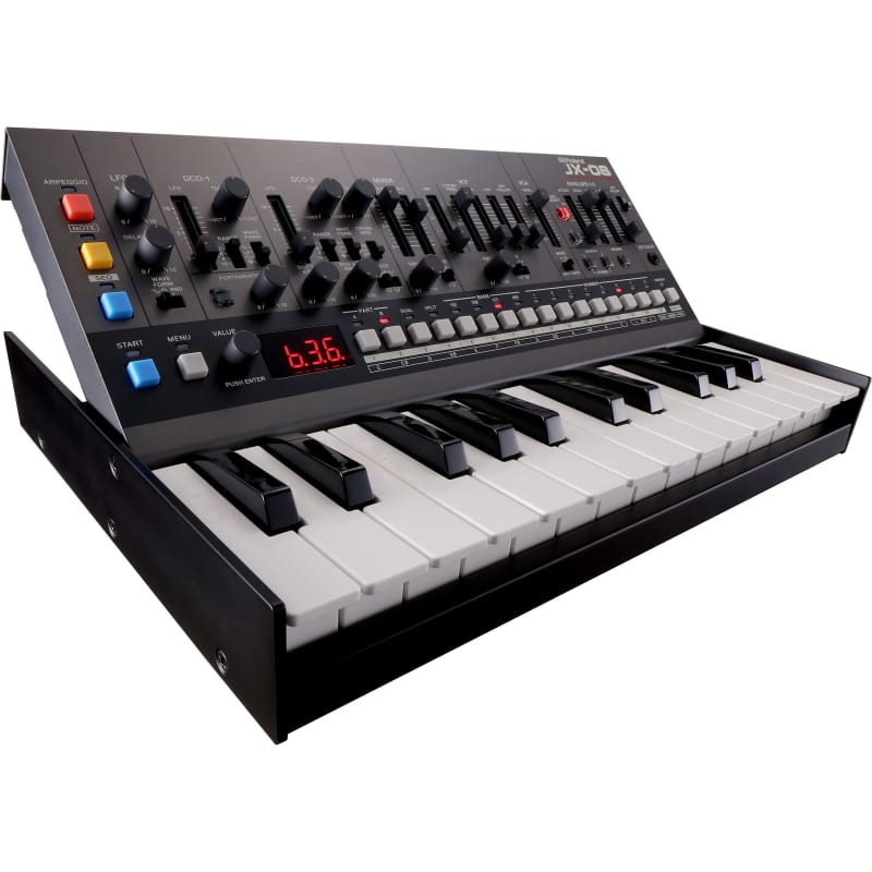 2021 - 2022 Roland JX-08 Black - New Roland             Synth