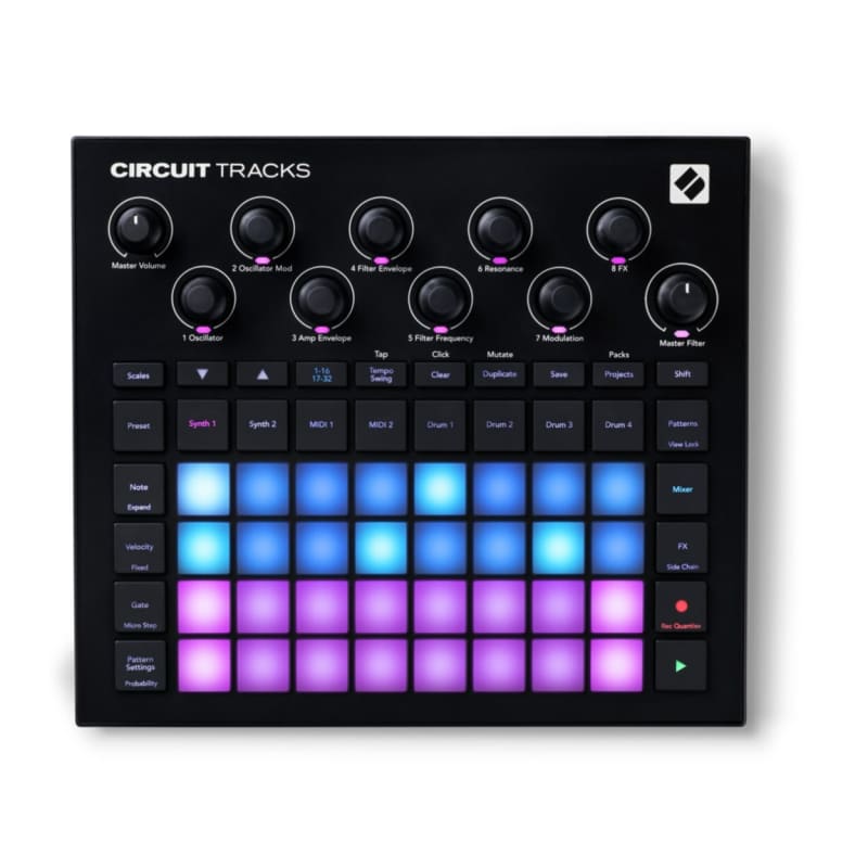 Novation Novation Circuit Tracks Standalone Groove Box with Sy... - new Novation               Synth