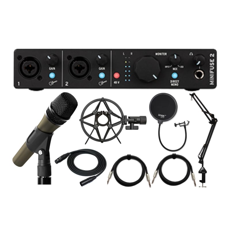 Arturia Arturia MiniFuse 2 Audio Interface Bundle, Microphone ... - New Arturia  Keyboard    Vintage