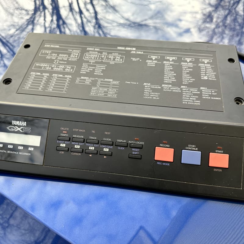 Yamaha QX5 Black - Used Yamaha     Midi      Sequencer