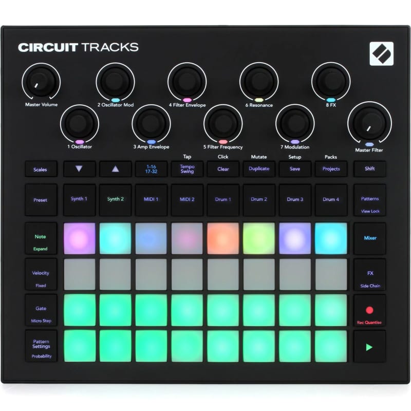 Novation Circuit Tracks Synth - new Novation   Grooveboxes